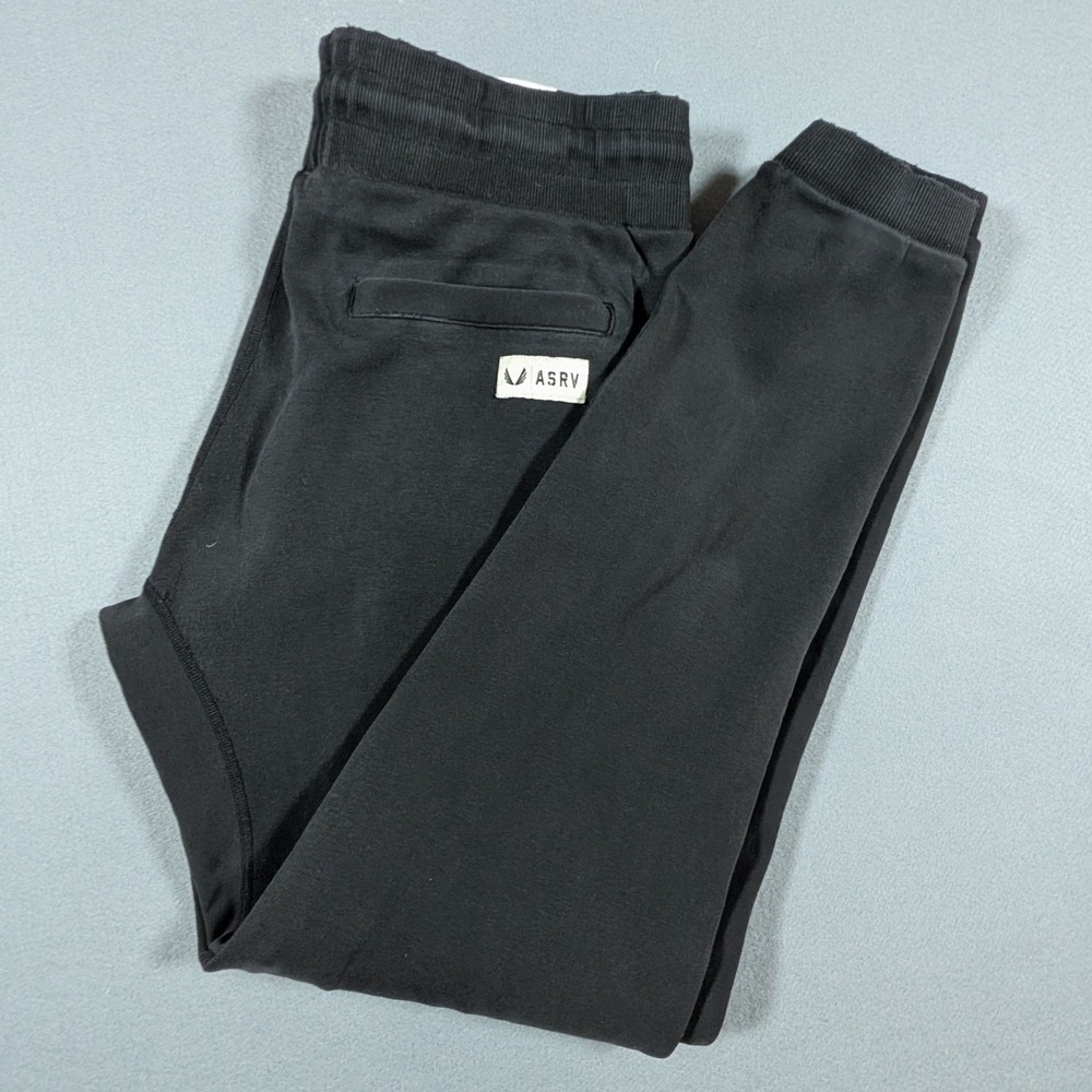 ASRV Aesthetic Revolution Joggers Mens XL Black Tapered Athletic Sweatpants
